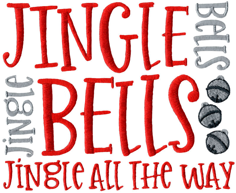Jingle Bells Subway Art