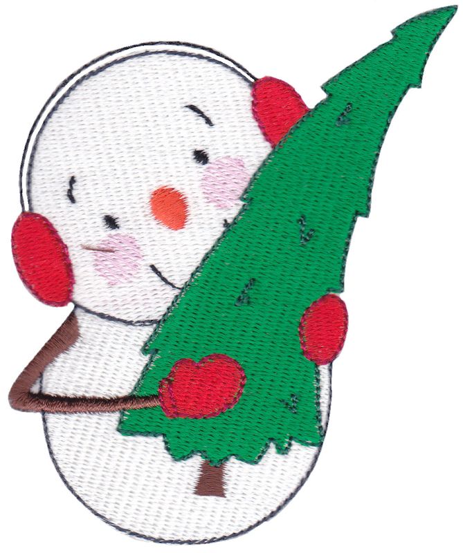 Christmas Tree Snowman