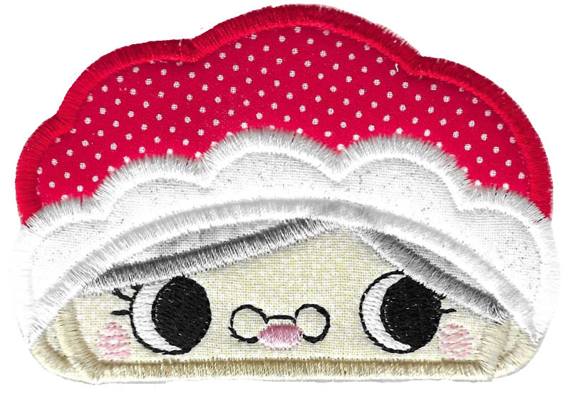 Mrs Claus Topper
