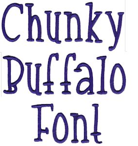 Chunky Buffalo Font
