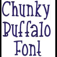 Chunky Buffalo Font