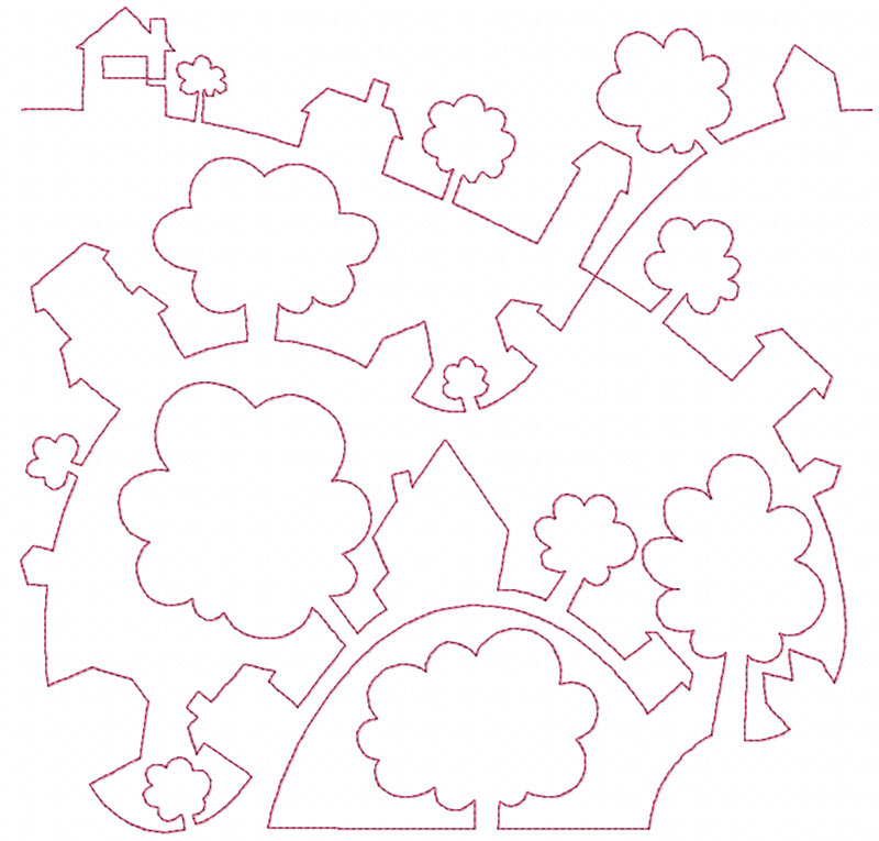 Suburban Quilt Block