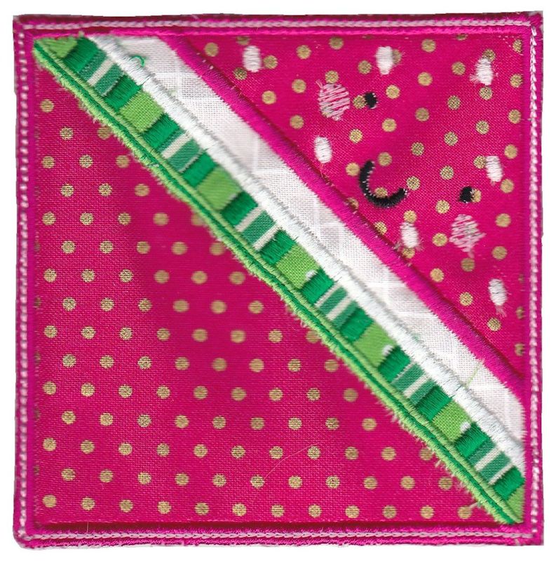 Watermelon ITH Corner Bookmark