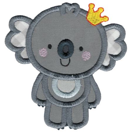 Princess Koala Applique