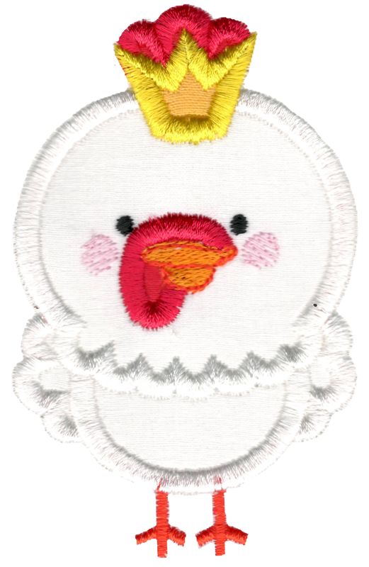 Prince Rooster Applique