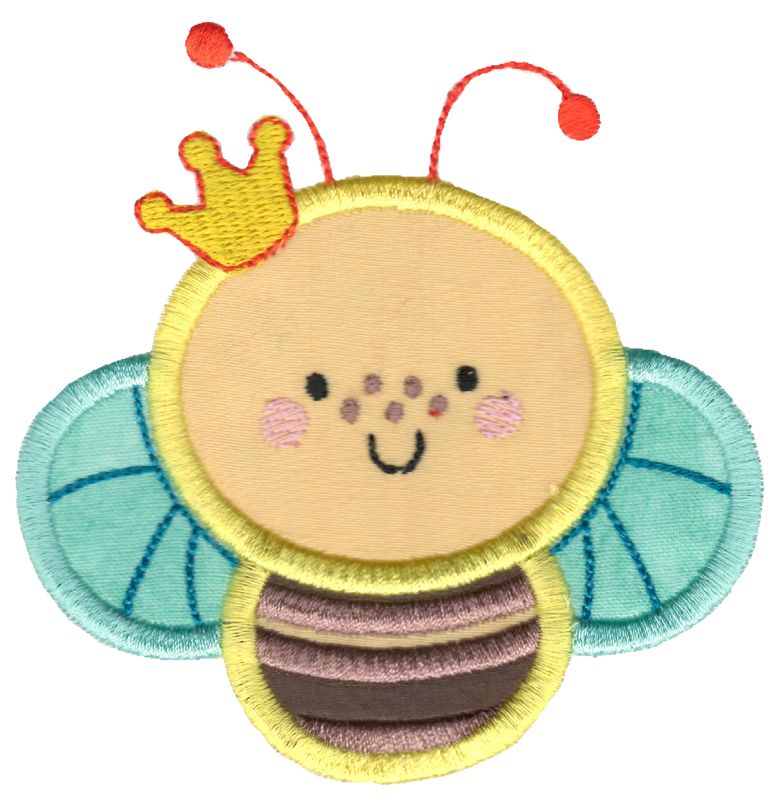 Princess Bee Applique