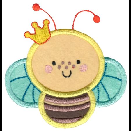 Princess Bee Applique