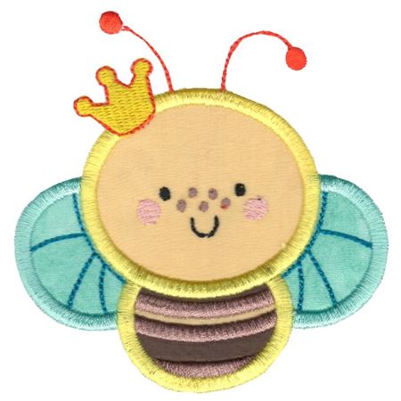 Princess Bee Applique