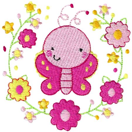 Pink Butterfly Laurel