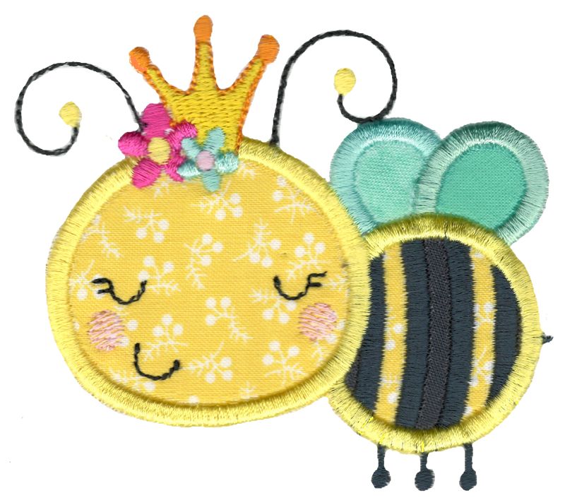 Applique Queen Bee