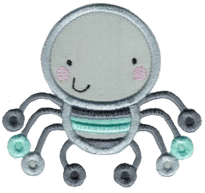 Applique Boy Spider
