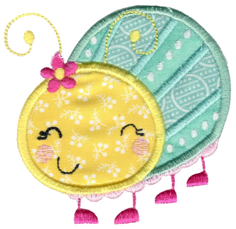Applique Girl Beetle