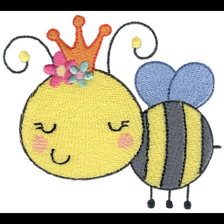 Cute Queen Bee