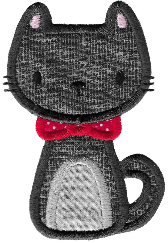 Cute Applique Cats 10