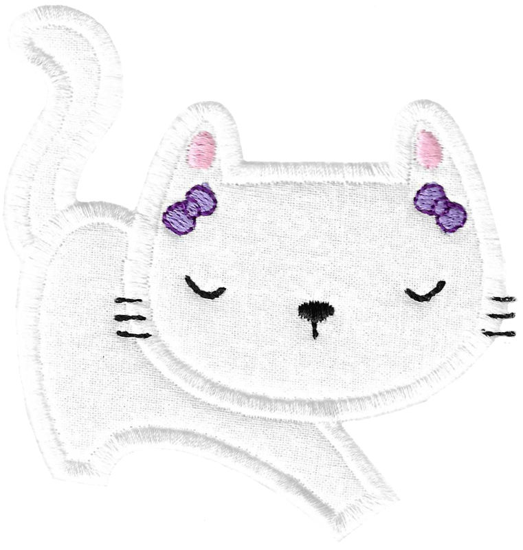 Cute Applique Cats 11