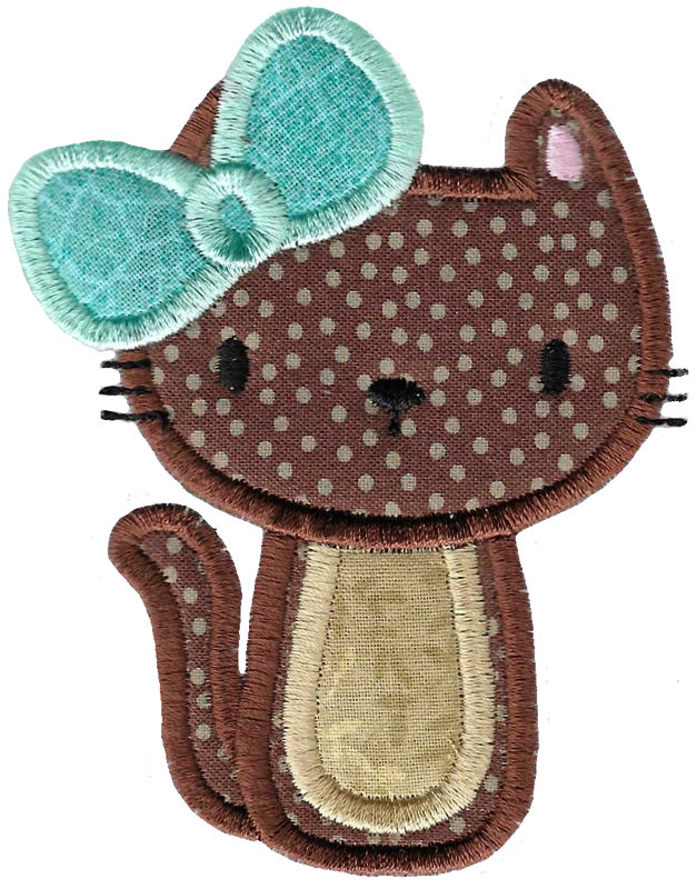 Cute Applique Cats 9