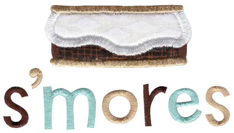 Applique S'mores