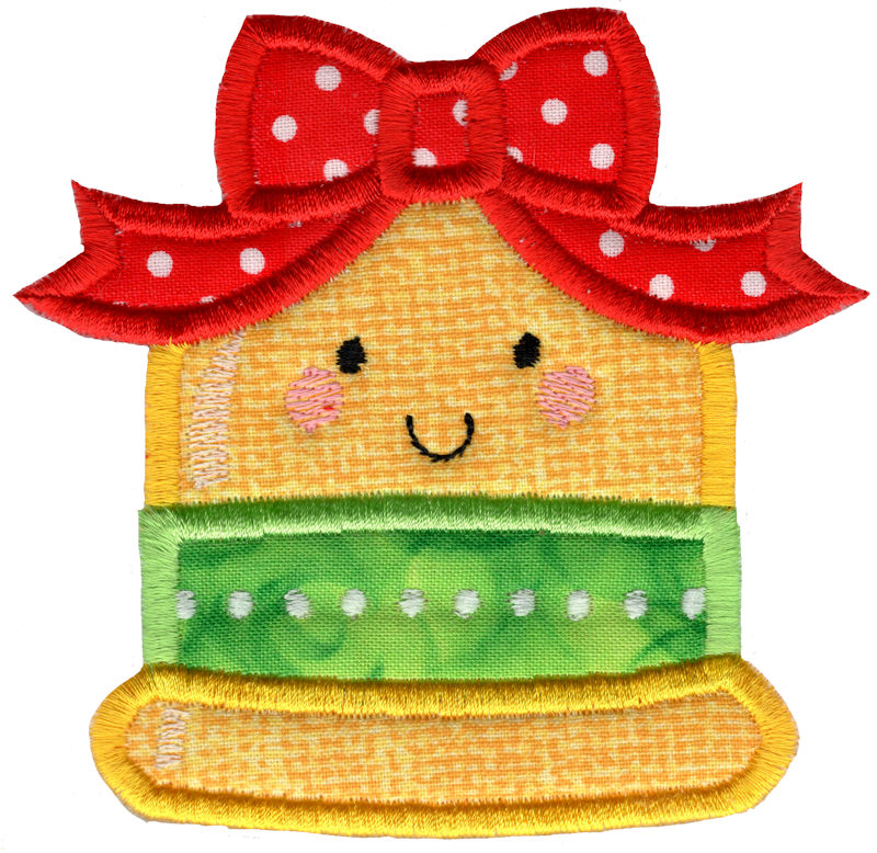 Applique Christmas Bell