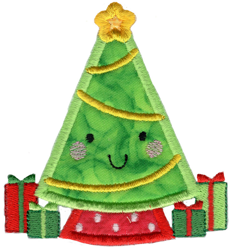 Applique Christmas Tree