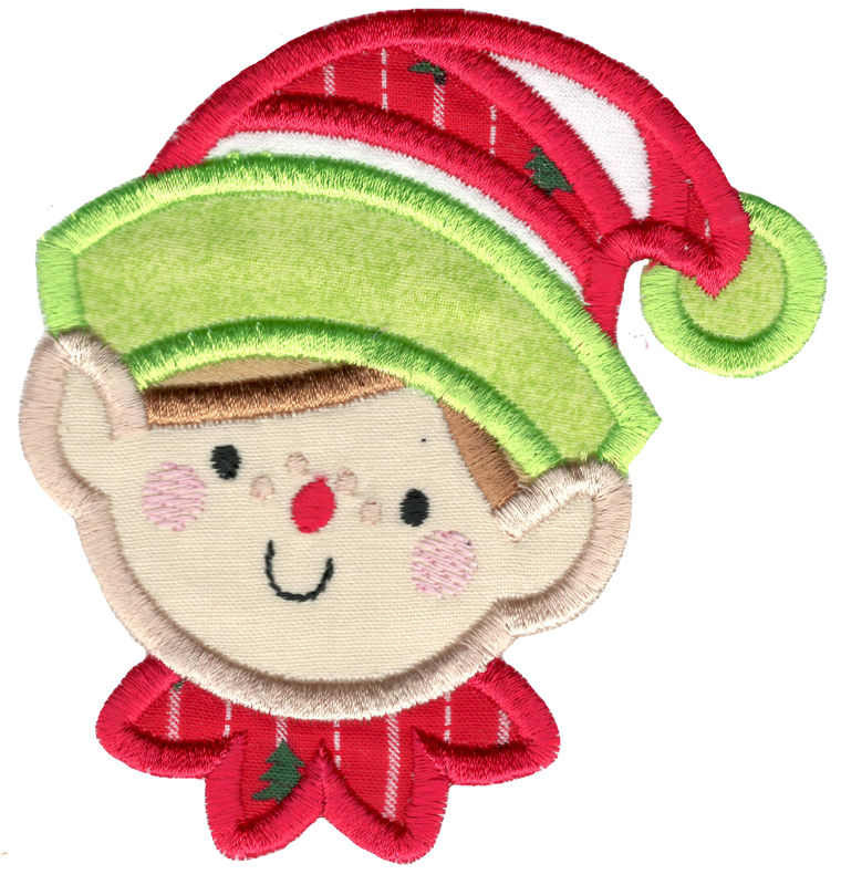 Applique Christmas Elf