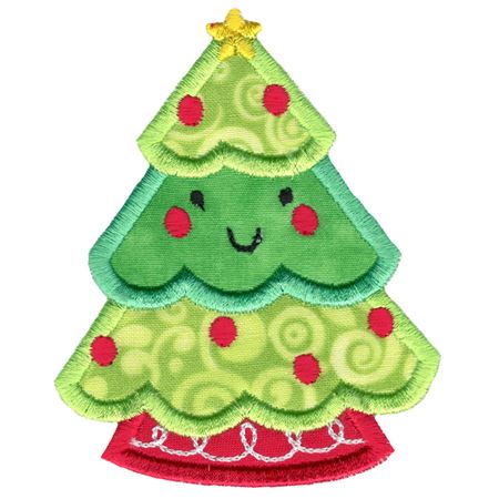 Applique Christmas Tree