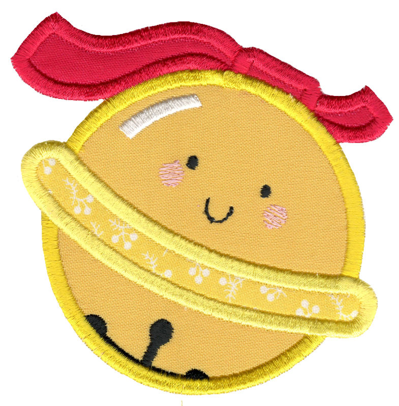 Applique Christmas Bell