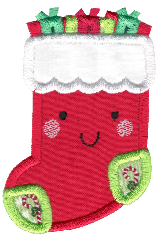 Applique Christmas Stocking