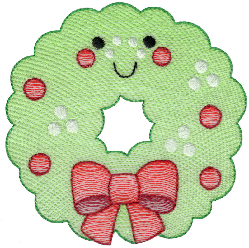 Sketch Christmas Wreath