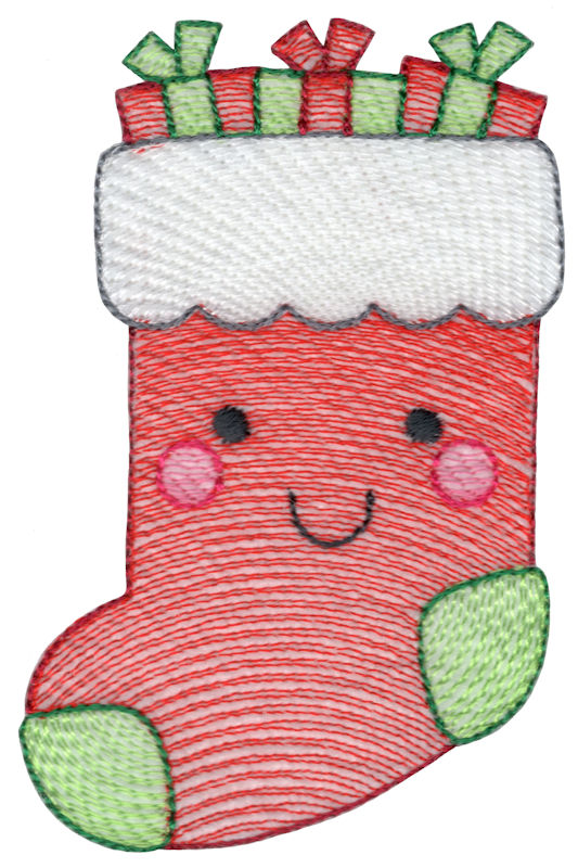 Sketch Christmas Stocking