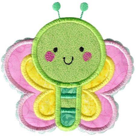 Applique Spring Butterfly
