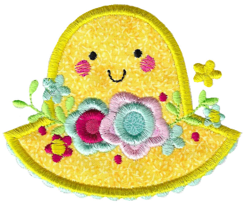 Applique Easter Bonnet