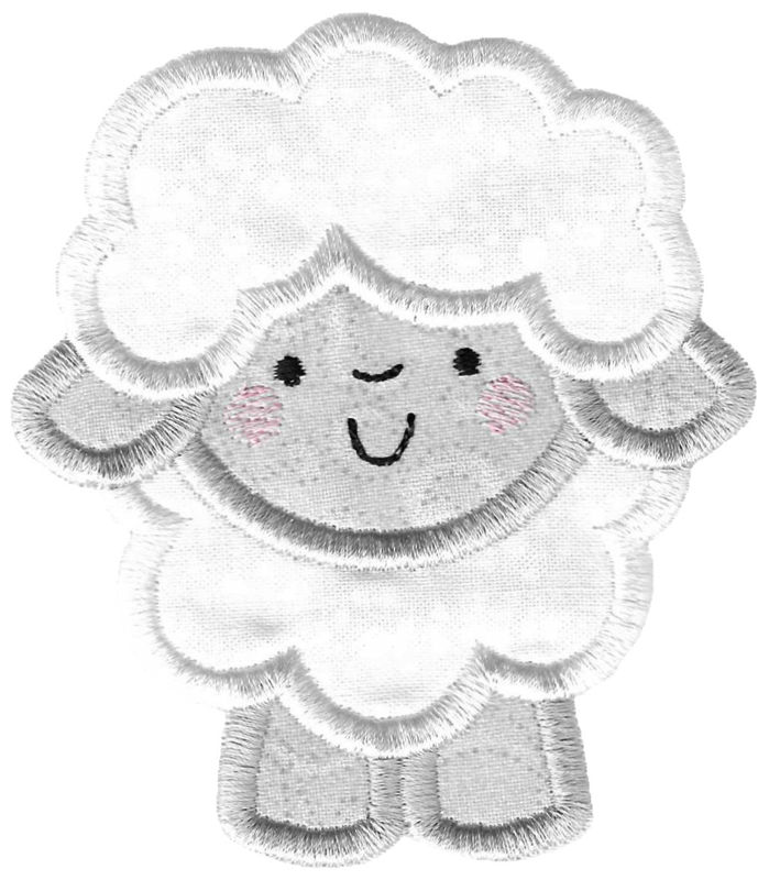 Applique Easter Lamb