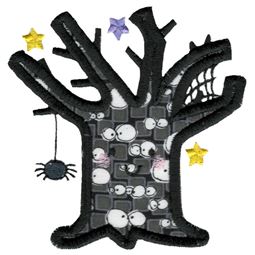 Applique Spooky Tree