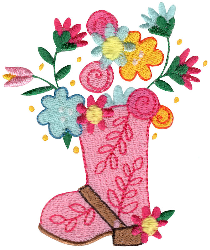Floral Cowgirl Boot