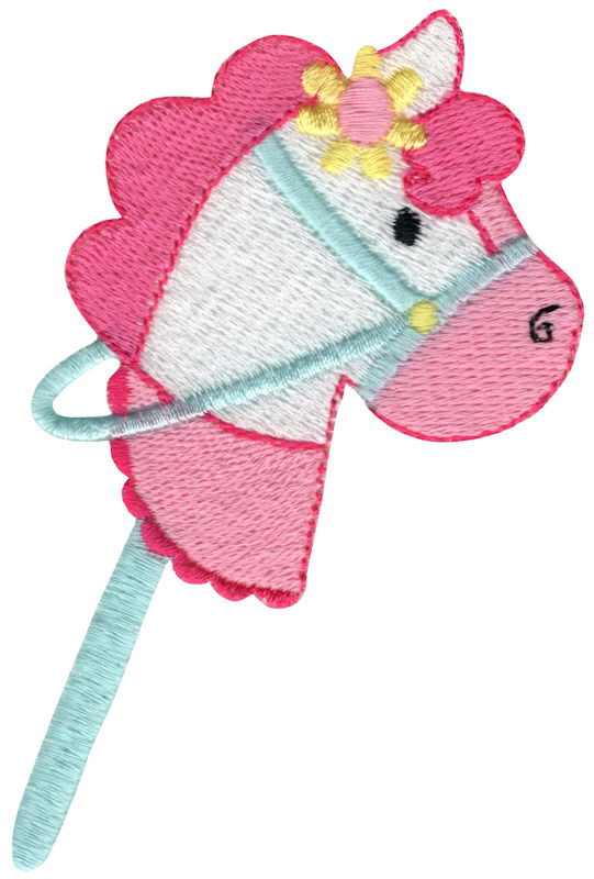 Girls Stick Horse