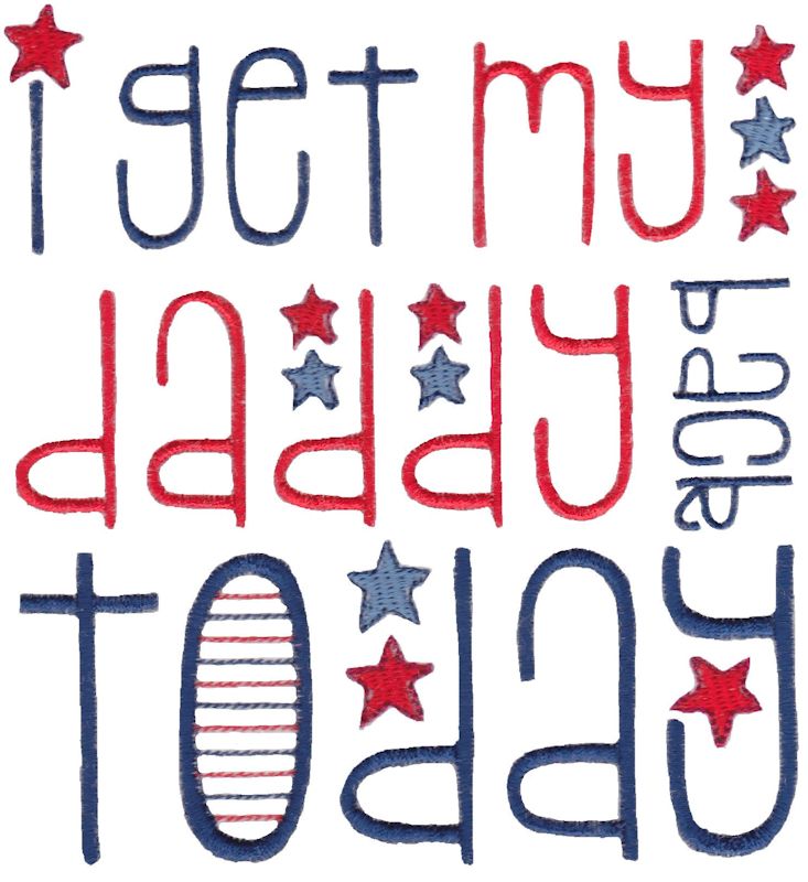 I Get My Daddy Back Today