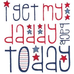 I Get My Daddy Back Today