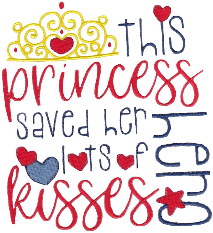 This Princess Saved Her Hero Lots of Kisses