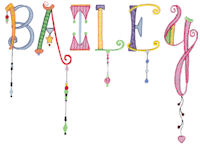 Dangles Capitals Alphabet