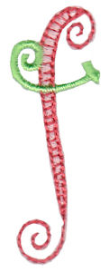 Dangles Lower Case Alphabet f