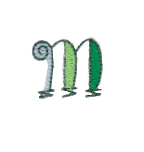 Dangles Lower Case Alphabet m