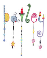 Dangles Lower Case Alphabet