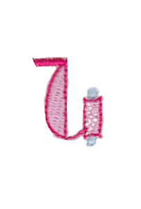 Dangles Lower Case Alphabet u