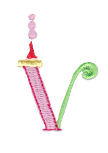 Dangles Lower Case Alphabet v