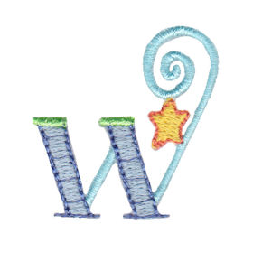 Dangles Lower Case Alphabet w