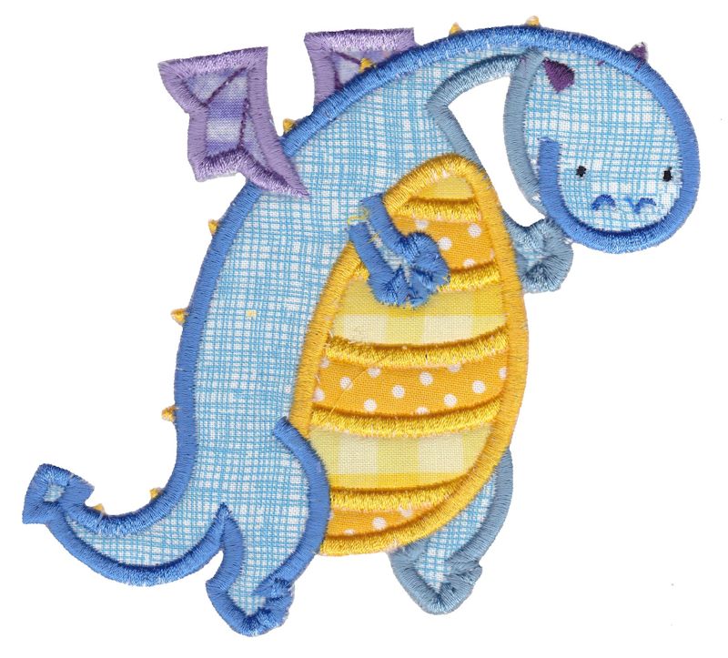 Dashing Dragons Applique 3