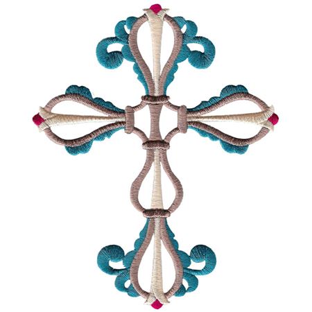 Baroque Decorative Cross