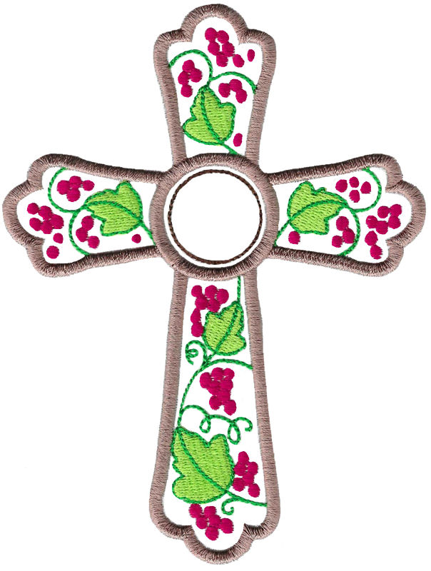 Vine Decorative Cross
