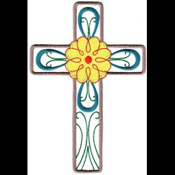 Floral Decorative Cross
