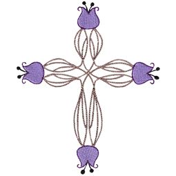 Tulip Decorative Cross